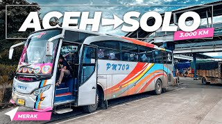 Ep 11  Naik Bus Terjauh di Indonesia 🇮🇩  PMTOH Aceh  Solo [upl. by Liberati615]