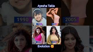 Ayesha Takia Evolution 🥰💕 ayeshatakia bollywood trending [upl. by Cammy381]