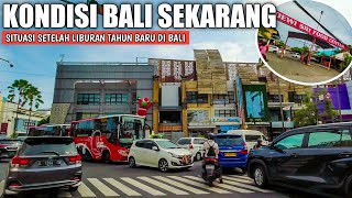 SITUASI KUTA BALI HARI INI MASIH RAMAI TURIS LIBURAN Jalan dewi sri Kuta [upl. by Yellek870]