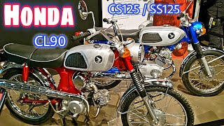 Honda CL90 Scrambler and Honda SS125 [upl. by Bently541]