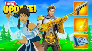 The AVATAR Update in Fortnite Mythics Hand Cannon  more [upl. by Naes]