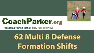 62 Multi 8 Defense Formation Shifts [upl. by Russia]