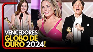 VENCEDORES DO GLOBO DE OURO 2024 [upl. by Ielak420]