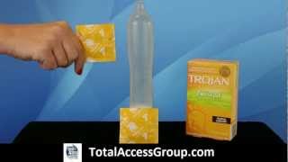 Trojan Twisted Pleasure Condoms Review by Total Access Group [upl. by Anir188]