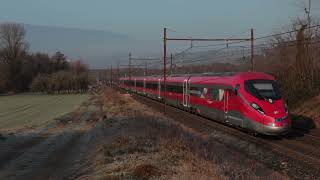 Trenitalia Frecciarossa 1000 sur le Milan  Paris [upl. by Queri]