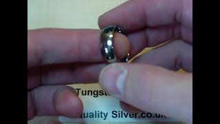 Tungsten Ring Scratch Test [upl. by Balas]