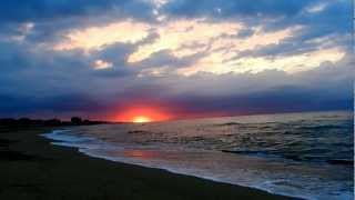 Relax Amanecer en la playa sonido del mar HD 1080p  Música Relajante [upl. by Annaigroeg605]