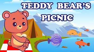 Teddy Bears Picnic  Kids amp Nursery Rhymes  Sing along Song  Animated [upl. by Kcorb]