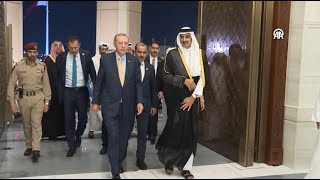 President Erdogan in Qatar 2 [upl. by Retsel]