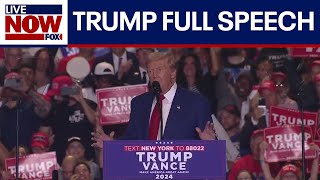 FULL SPEECH Trump holds rally on Long Island  LiveNOW from FOX [upl. by Gemmell]