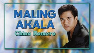 MALING AKALA  Chino Romero aka Vhen Bautista Lyric Video OPM [upl. by Mackie]