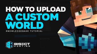 How to upload a world to your Minecraft server [upl. by Fontes]