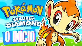 Pokemon BRILLIANT DIAMOND  O Início no Nintendo Switch Gameplay PTBR Português [upl. by Arnelle]