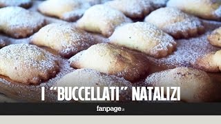 A Natale il dolce tipico dei siciliani è il quotBuccellatoquot [upl. by Linkoski]