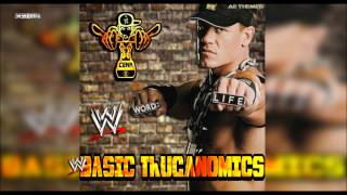 WWE quotBasic Thuganomicsquot John Cena Theme Song  AE Arena Effect [upl. by Asirap184]