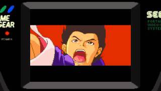 Retro  Virtua Fighter Game Gear Intro [upl. by Lamphere]