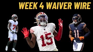 Week 4 Waiver Wire Must Adds [upl. by Lled702]