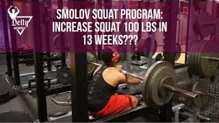 Smolov Squat Program Week 1  Increase Squat By 100 Pounds In 13 Weeks [upl. by Maclean]