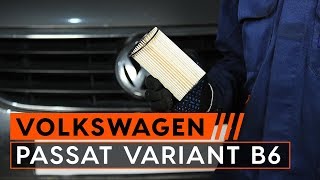 Jak wymienić filtr paliwa w VW PASSAT VARIANT B6 3C PORADNIK AUTODOC [upl. by Veal]