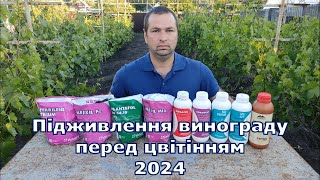 Підживлення винограду перед цвітінням 2024 [upl. by Aihseit142]