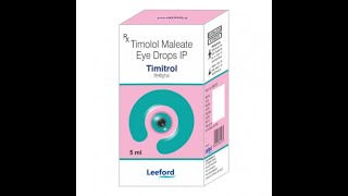 Understanding the Uses of Timolol Maleate Eye Drops for Glaucoma Treatment [upl. by Yrdua957]