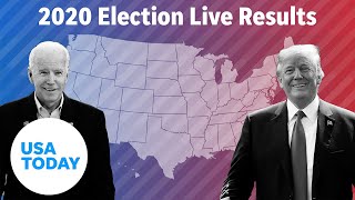 Election Night 2020 Coverage of Trump Biden and key races  USA TODAY [upl. by Atineg]