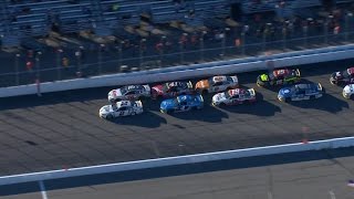 Keselowski black flagged after restart [upl. by Litch]