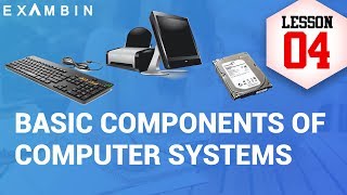 Components of Computer System  An Introduction to CPU IO Devices  Computer awareness  Lesson 4 [upl. by Oiril]