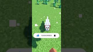 MINECRAFT CREEPER VS MINECRAFT SUPER DOG 😱 viral games minecraft [upl. by Ahsikin]