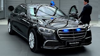 2024 Mercedes S Class GUARD  V12 Armored S680 Full Review Interior Exterior Security [upl. by Bierman]