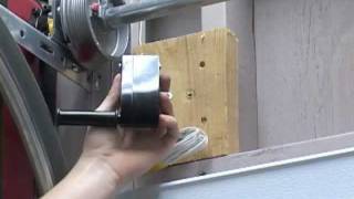 Liftmaster 3800 Installation Instructions Install the Cable Tension Monitor [upl. by Byers]