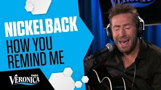 Nickelback  How You Remind Me Acoustic  Live Radio Veronica 25052017 [upl. by Sialac955]