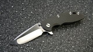 Hinderer Titanium XM18 3quot S35VN Kevin John [upl. by Gapin250]