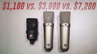 Neumann TLM103 vs Neumann U87 Ai vs Neumann U67 Reissue Spoken Word Comparison [upl. by Eet]