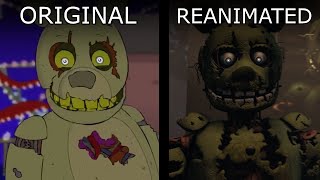 So many guards I can…  Original vs Reanimated FNaF SFM [upl. by Juline800]