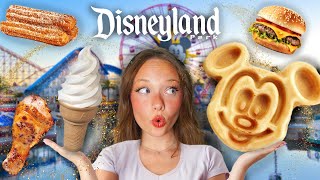 I tasted EVERY SNACK at DISNEYLAND w NichLmao [upl. by Amii215]