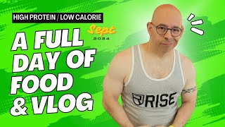 WHAT I EAT IN A DAY HIGH PROTEINLOW CALORIE AND VLOG [upl. by Aylsworth]