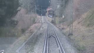 Führerstandsmitfahrt bei der Höllentalbahn [upl. by Ringler]