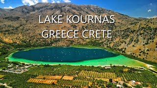 Grecja Kreta jezioro Kournas  Greece Crete Lake Kournas [upl. by Neil]