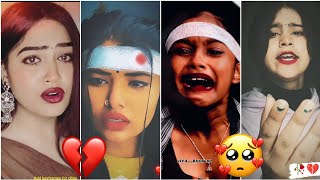 Sad Tik Tok Videos 😢Emotional Sad Video 😭Broken Heart Touching Video 💔 [upl. by Nichy]