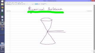 Biconical Antenna [upl. by Aneetsirk]