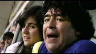 ULTRAS BOCA JUNIORS CORO A MARADONA [upl. by Peckham]