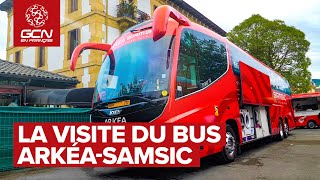 Découvrez le bus de léquipe ArkéaSamsic [upl. by Glendon931]