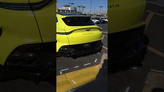 New Aston Martin DBXsubscribe pleasemiami cars luxury exotic carspotting suv [upl. by Orsino]