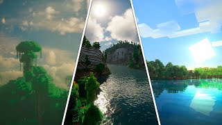 âœ¨10 SHADERS leve que RODAM em qualquer PC para MINECRAFT  120 â†’ 112 [upl. by Poulter876]