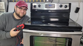 Whirlpool Oven Wont Heat  How to Range Troubleshoot a Whirlpool Oven Not Working [upl. by Atalie]