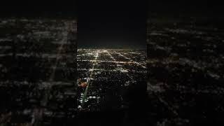 airplane landing at night cockpit view [upl. by Eivets406]