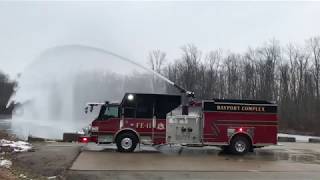 LyondellBasells new Pierce Velocity Industrial Pumper In Action [upl. by Ojahtnamas]