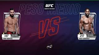 UFC Jared Cannonier vs Jorge Masvidal mobile [upl. by Papagena]