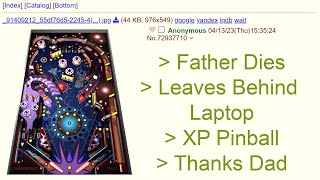 4Chan rGreentext  Father passes away and leaves his laptop behind SAD [upl. by Yemorej811]